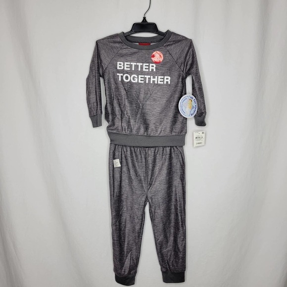 ✨CLEARANCE Baby Boys & Girls 2-Pc Better Together Family Pajama Set NWT $32 24mo - Picture 3 of 10
